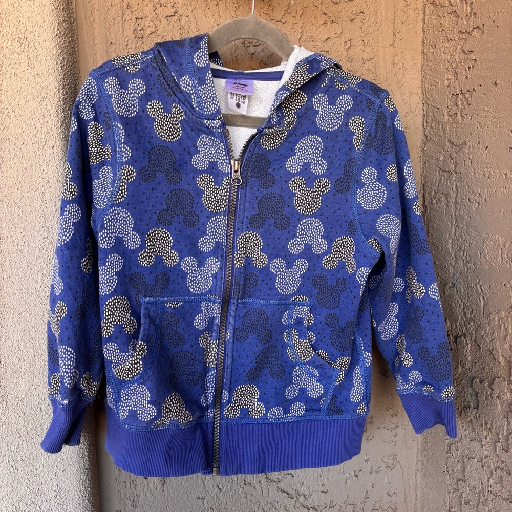 Hanna Andersson Hoodie with Mickey Pattern